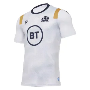 2020-2021 Scotland Poly Dry Gym T-Shirt (White)