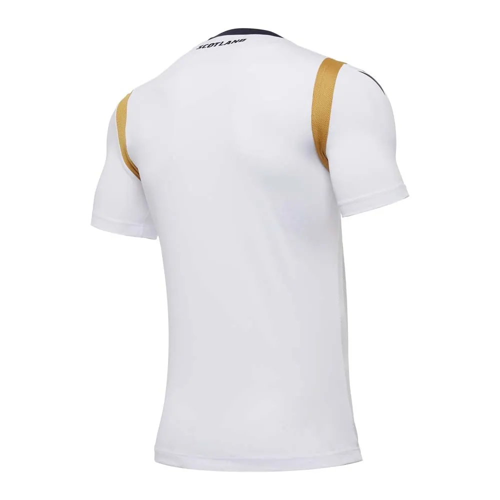 2020-2021 Scotland Poly Dry Gym T-Shirt (White)