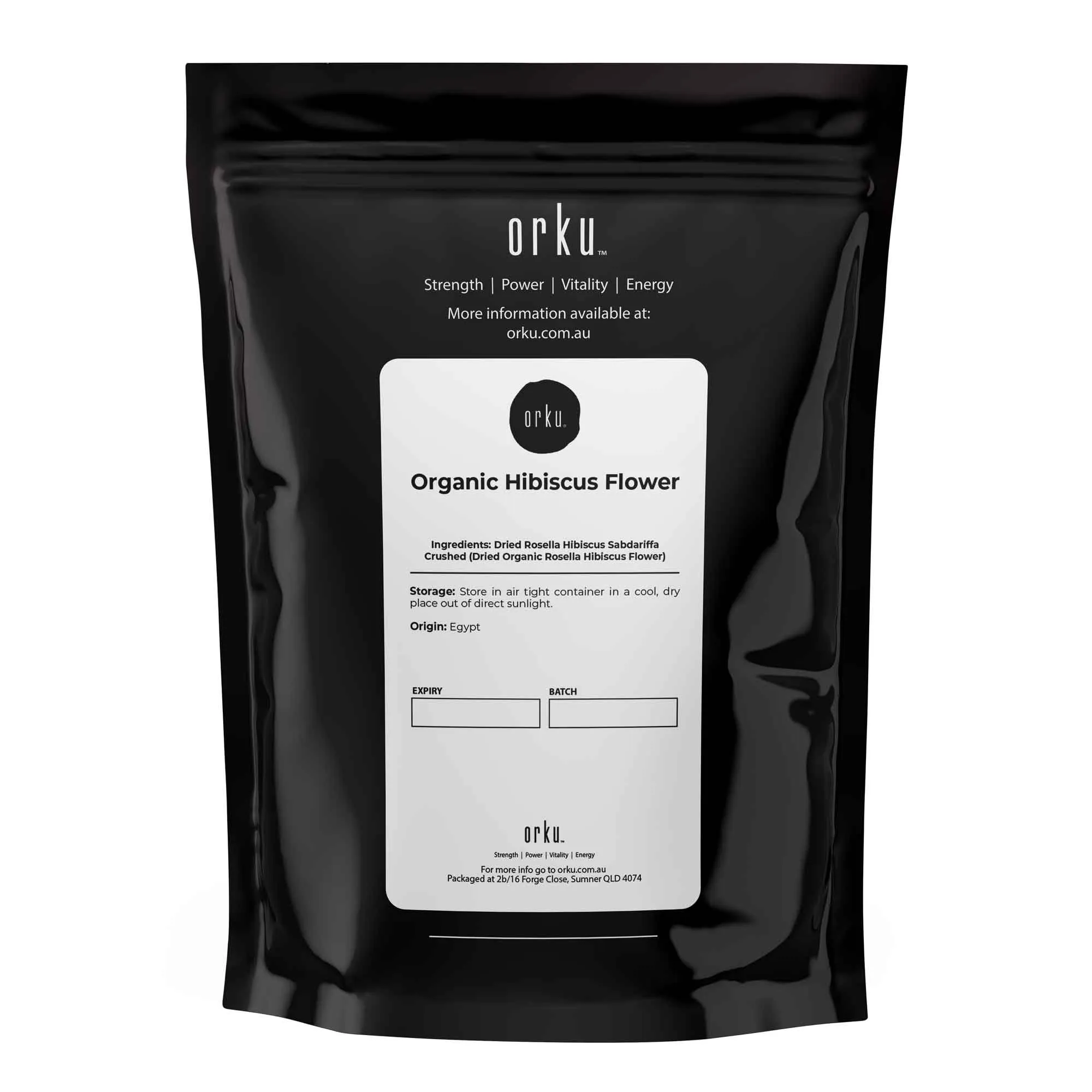 400g Organic Hibiscus Rosella Flower Crushed | Dried Herbal Tea Supplement | Antioxidant-Rich