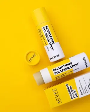 Acure Brightening Eye Serum Stick Coffee   Tsubaki Seed Oil 0.28 oz Stick
