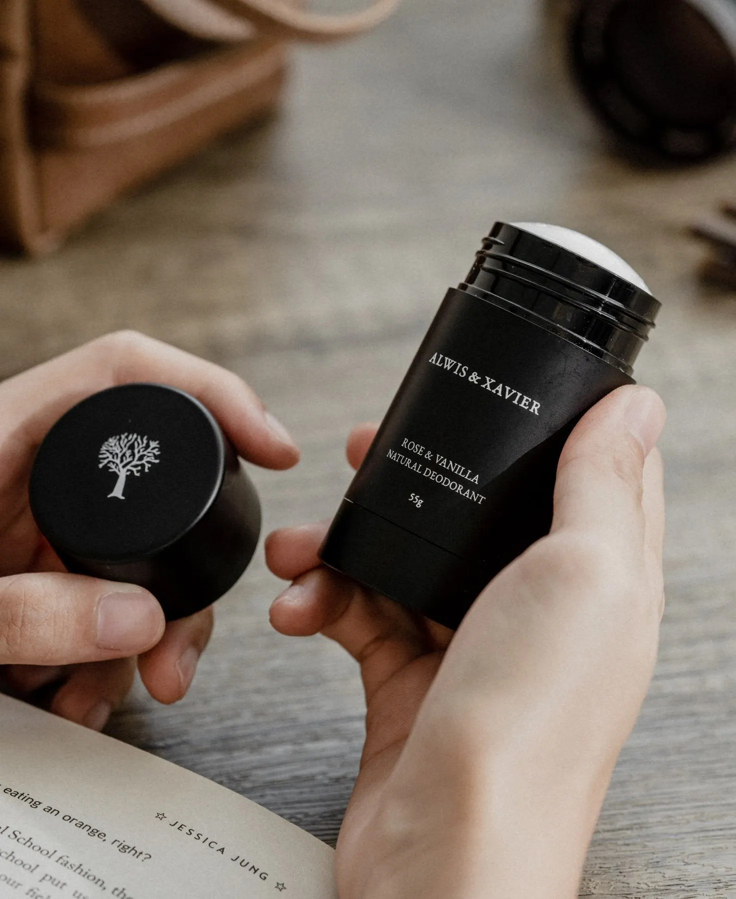 ALWIS & XAVIER Natural Deodorant: Rose & Vanilla