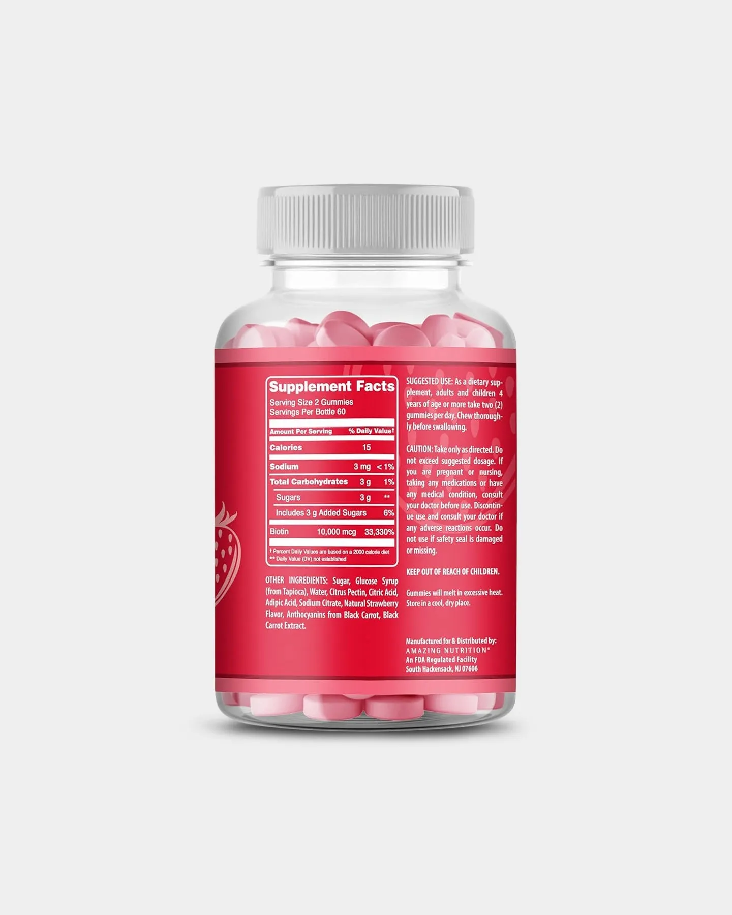 Amazing Nutrition Amazing Gummies Biotin