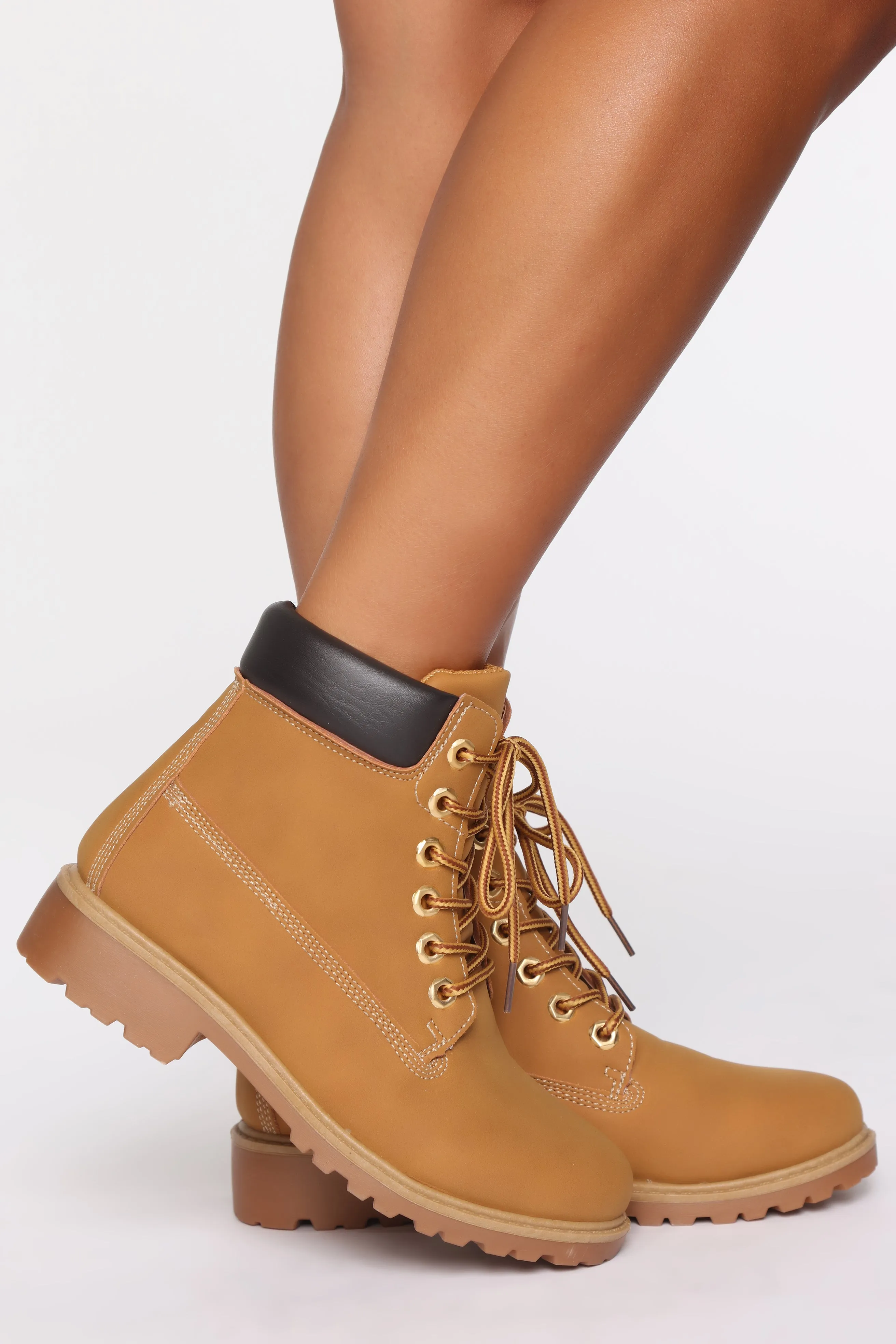 Are You Even There Booties - Camel