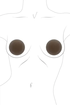 Are You Even There Nipple Covers - Black