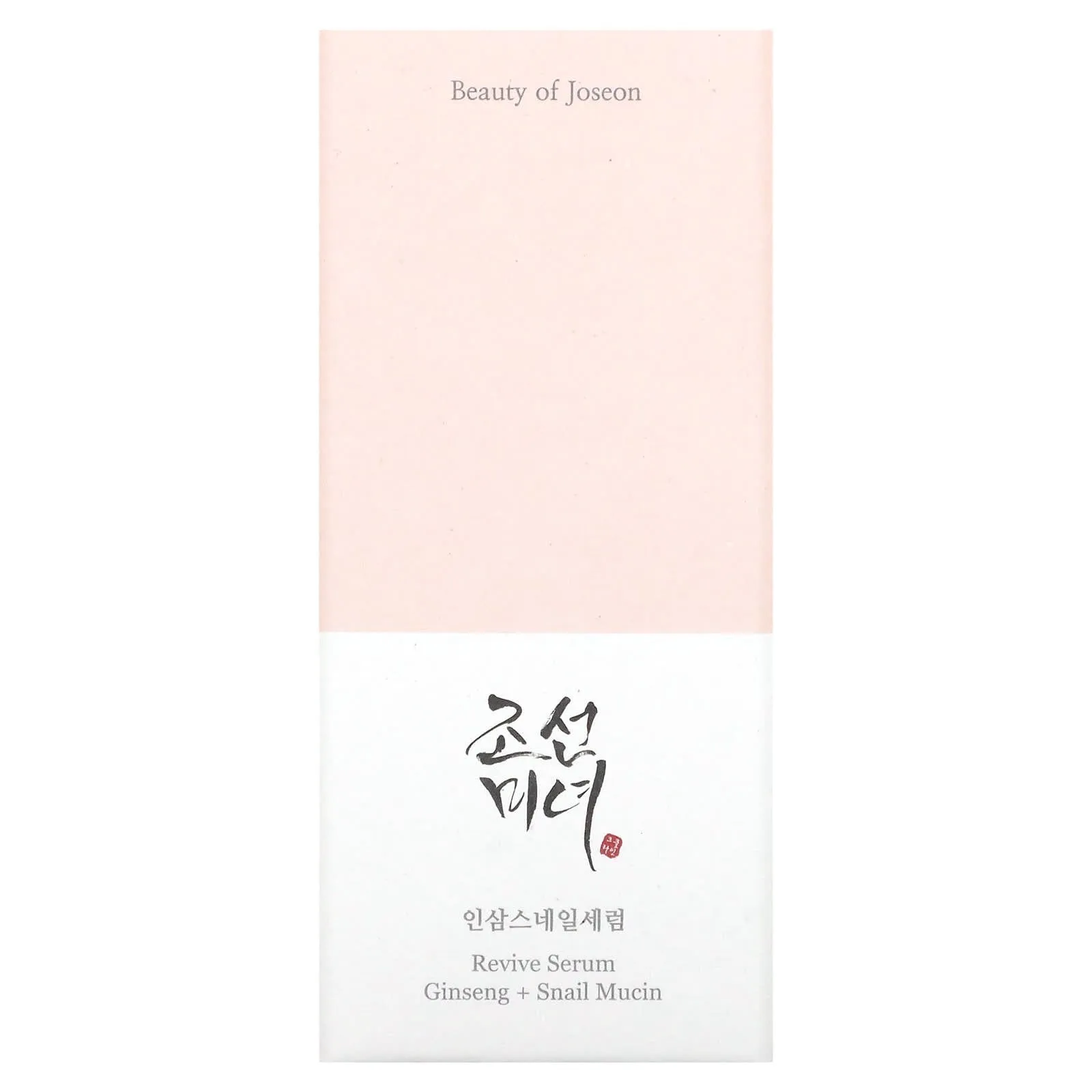 Beauty of Joseon Revitalizing Serum, Ginseng / Snail Mucin, 30 ml