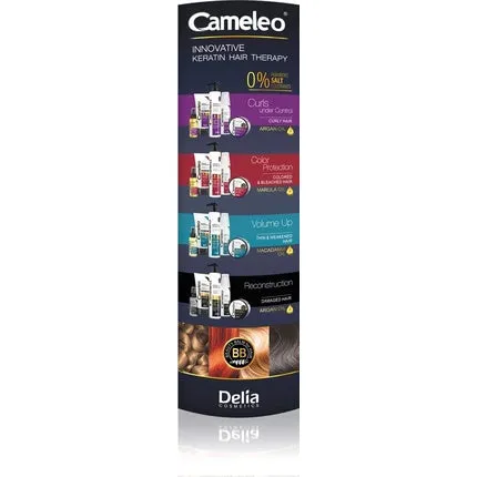 Cameleo Marula Oil Hair Serum Color Care Repairing Serum for Damaged Dry Bleached Hair 55 ml Delia Cosmetics