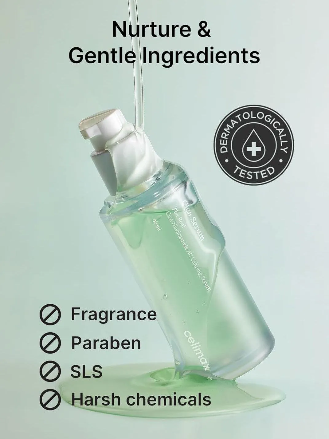 celimax The Real Cica Niacinamide AC Calming Serum
