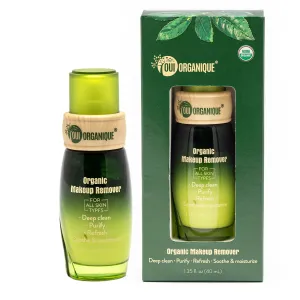 Certified Organic, Alcohol-Free Makeup Remover |Removes Stubborn Makeup|