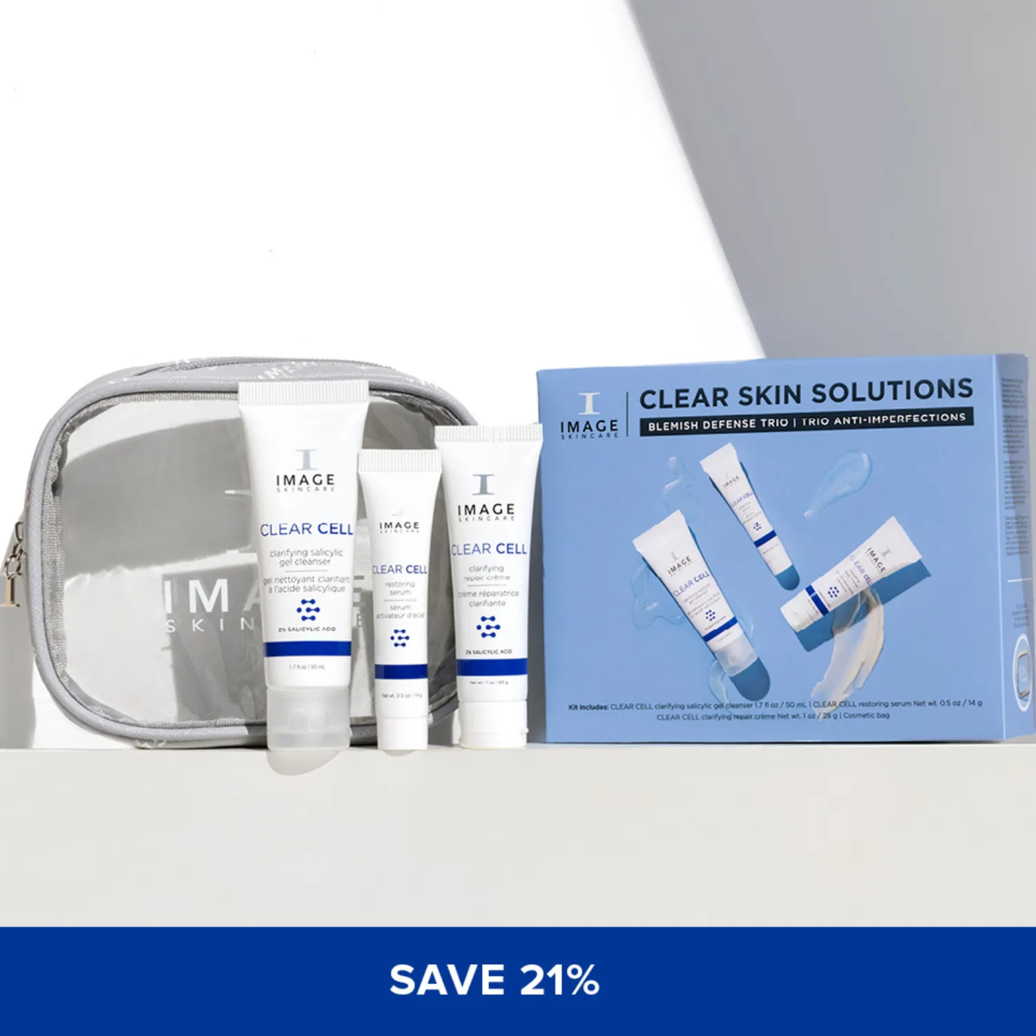 CLEAR SKIN SOLUTIONS KIT (Blemish Defense)
