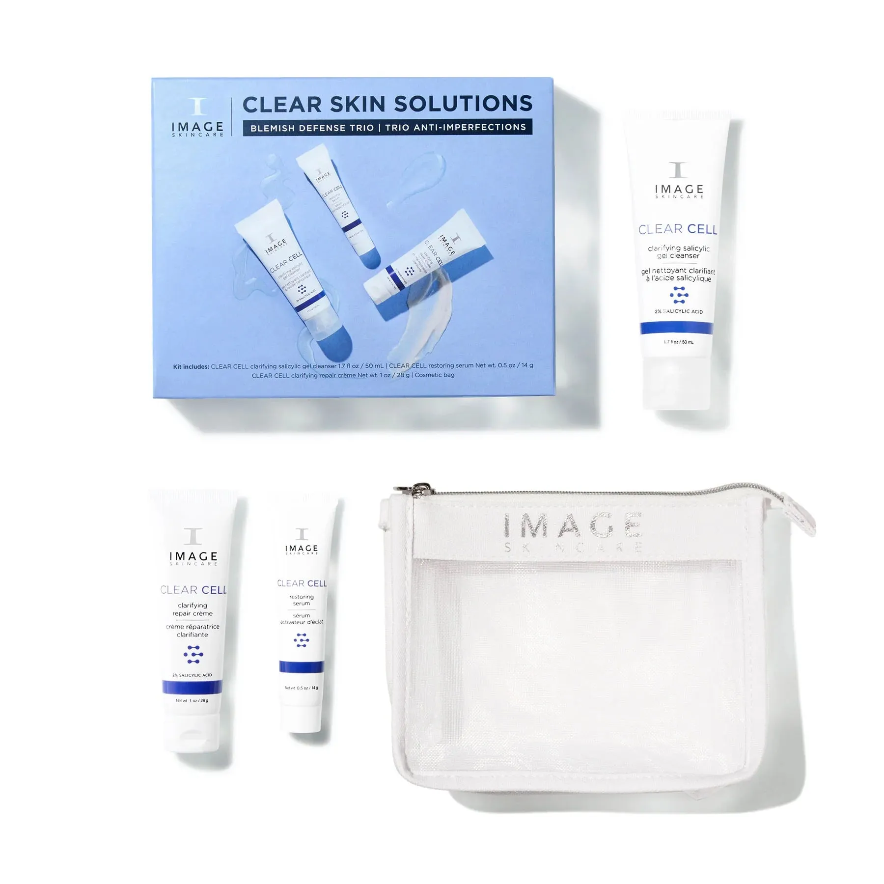 CLEAR SKIN SOLUTIONS KIT (Blemish Defense)