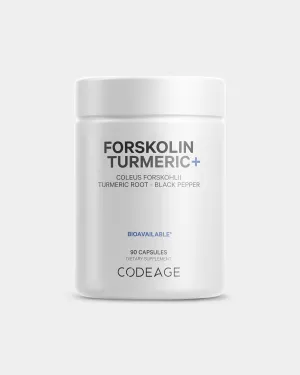 Codeage Antioxidant Forskolin Turmeric Supplement
