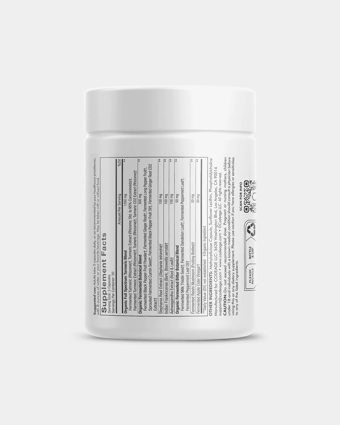 Codeage Liposomal Turmeric  