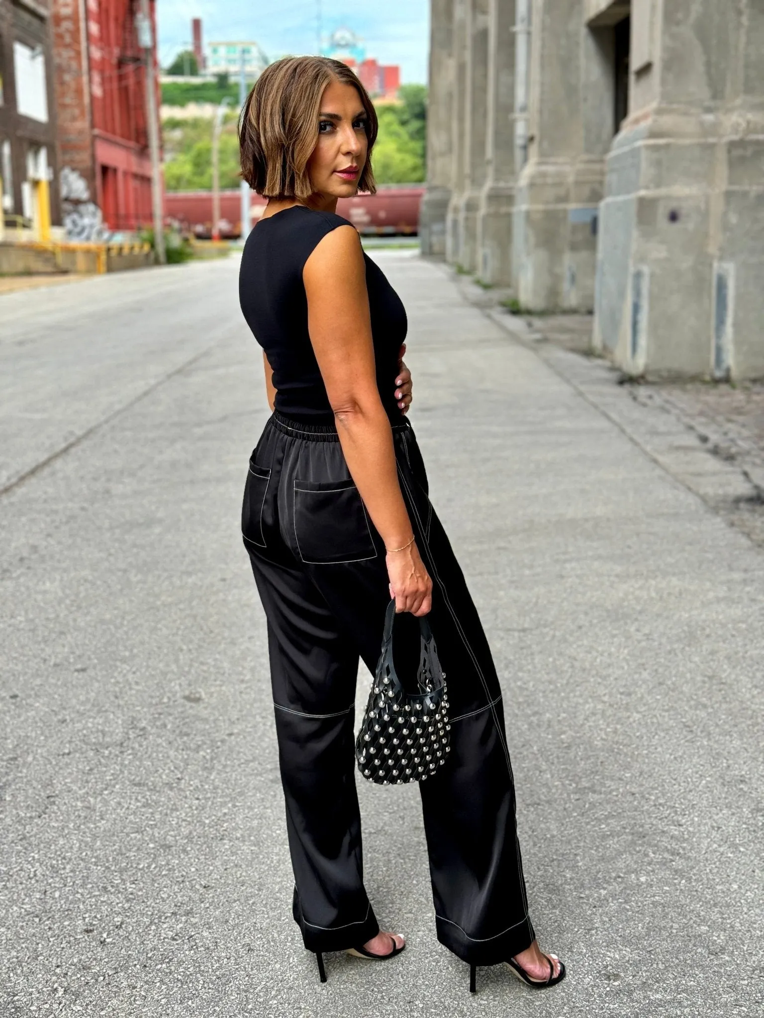 Commando Neoprene Cap Sleeve Bodysuit