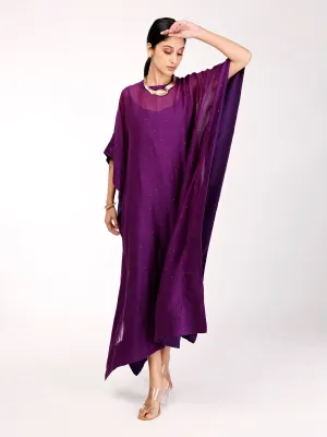 Deep Purple Kaftan