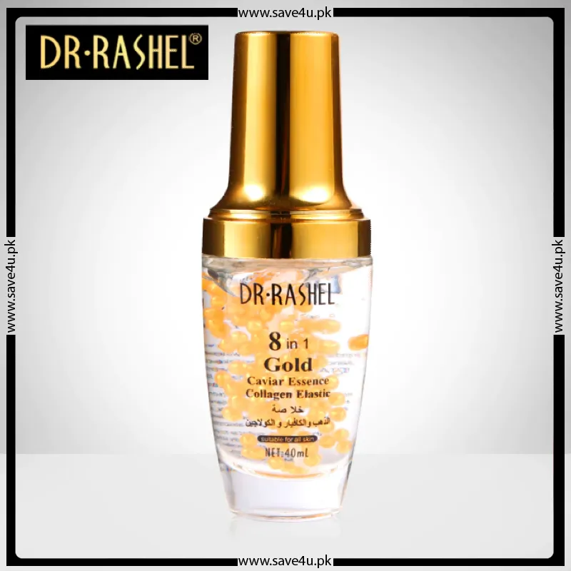 Dr-Rashel Gold 8 in 1 Caviar Essence Collagen Elastic Serum