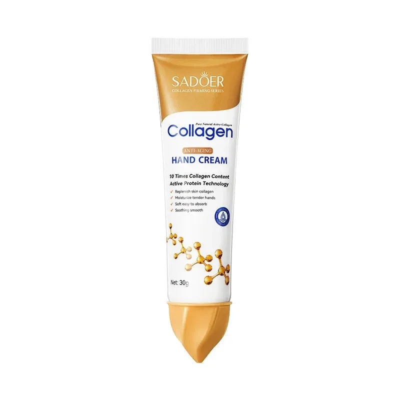 Effective Anti-wrinkle Hand Cream Collagen Skin Cracked Repair Product Soften Nourish Anti-drying Whitening Moisturize Skin Care