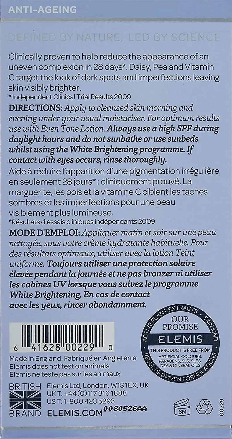Elemis White Brightening Even Tone Serum