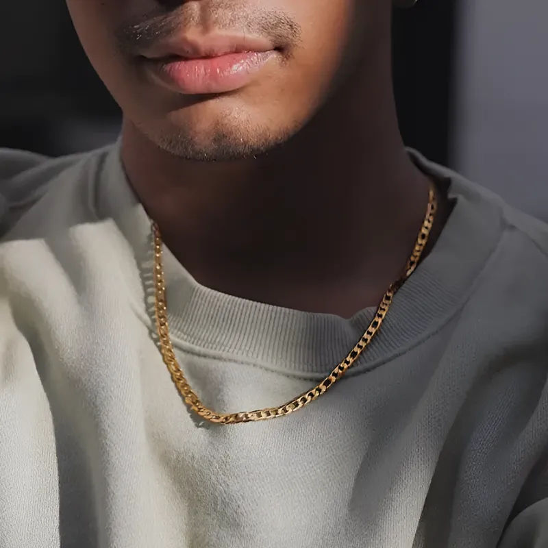 Figaro Chain - 5mm Gold