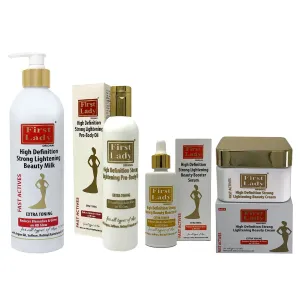 First Lady High Definition SKIN LIGHTENING KIT (4 ITEMS)