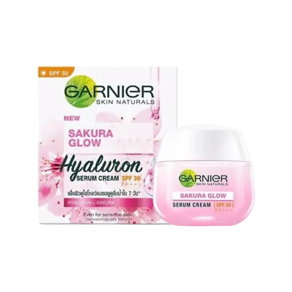 Garnier Sakura Glow Hyaluron Serum Cream 50ml