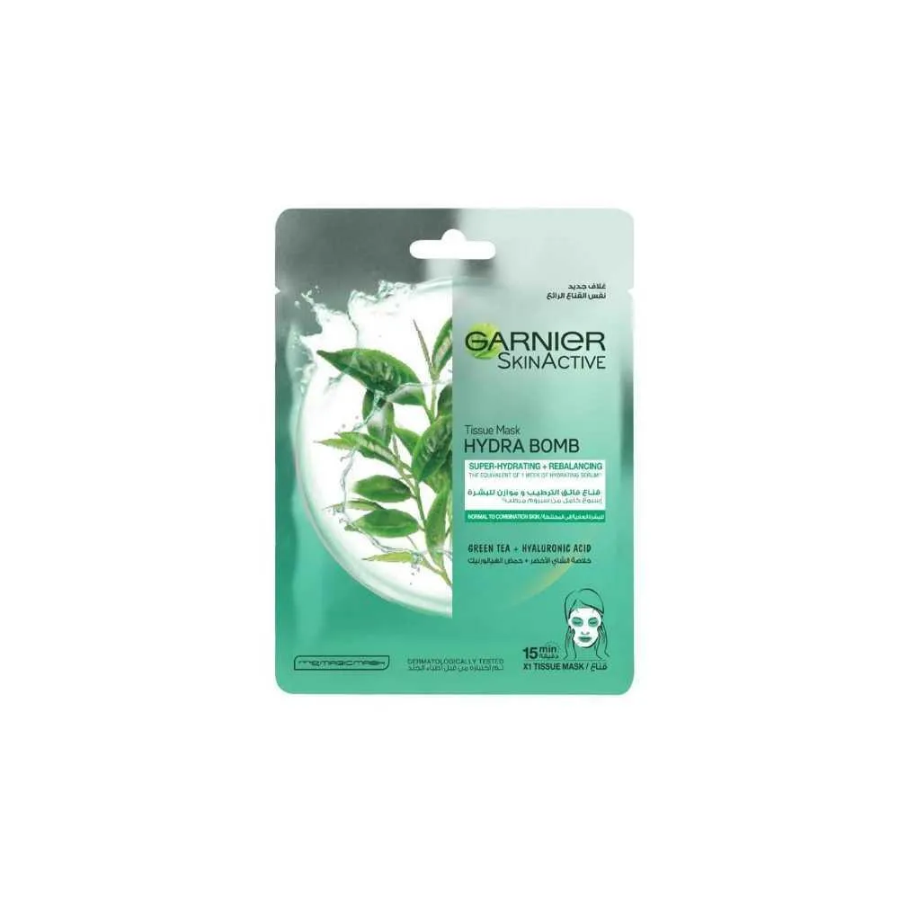 Garnier Skinactive Green Tea Tissue Mask 32g