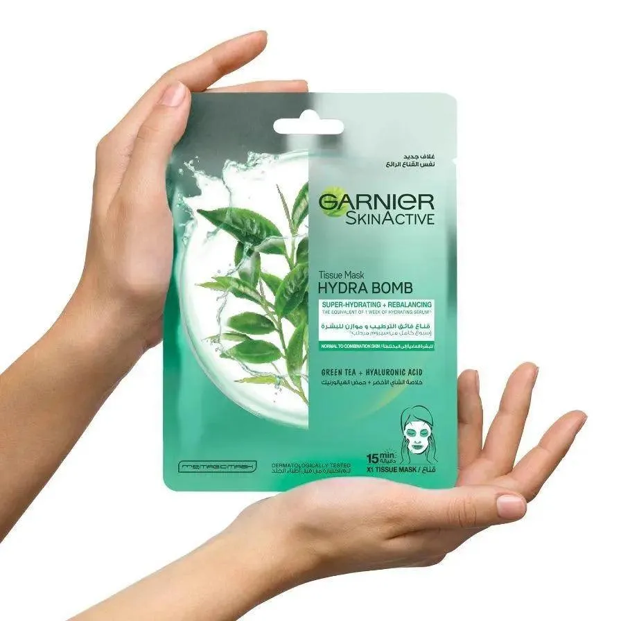 Garnier Skinactive Green Tea Tissue Mask 32g