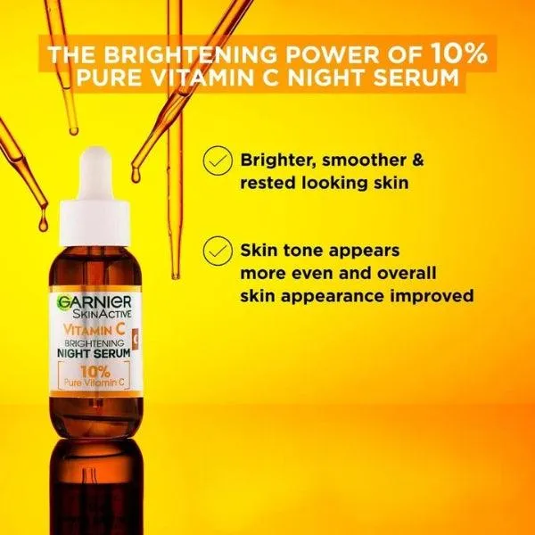 Garnier Vitamin C Brightening Night Serum 30ml