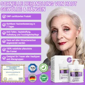 GMP-zertifiziertFubsta Hyaluron Straffung Creme  Natrliche PflegeMaximaler Rabatt 75%