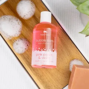Happy Hippo Liquid Bubble Bath - Pink Peach & Violet