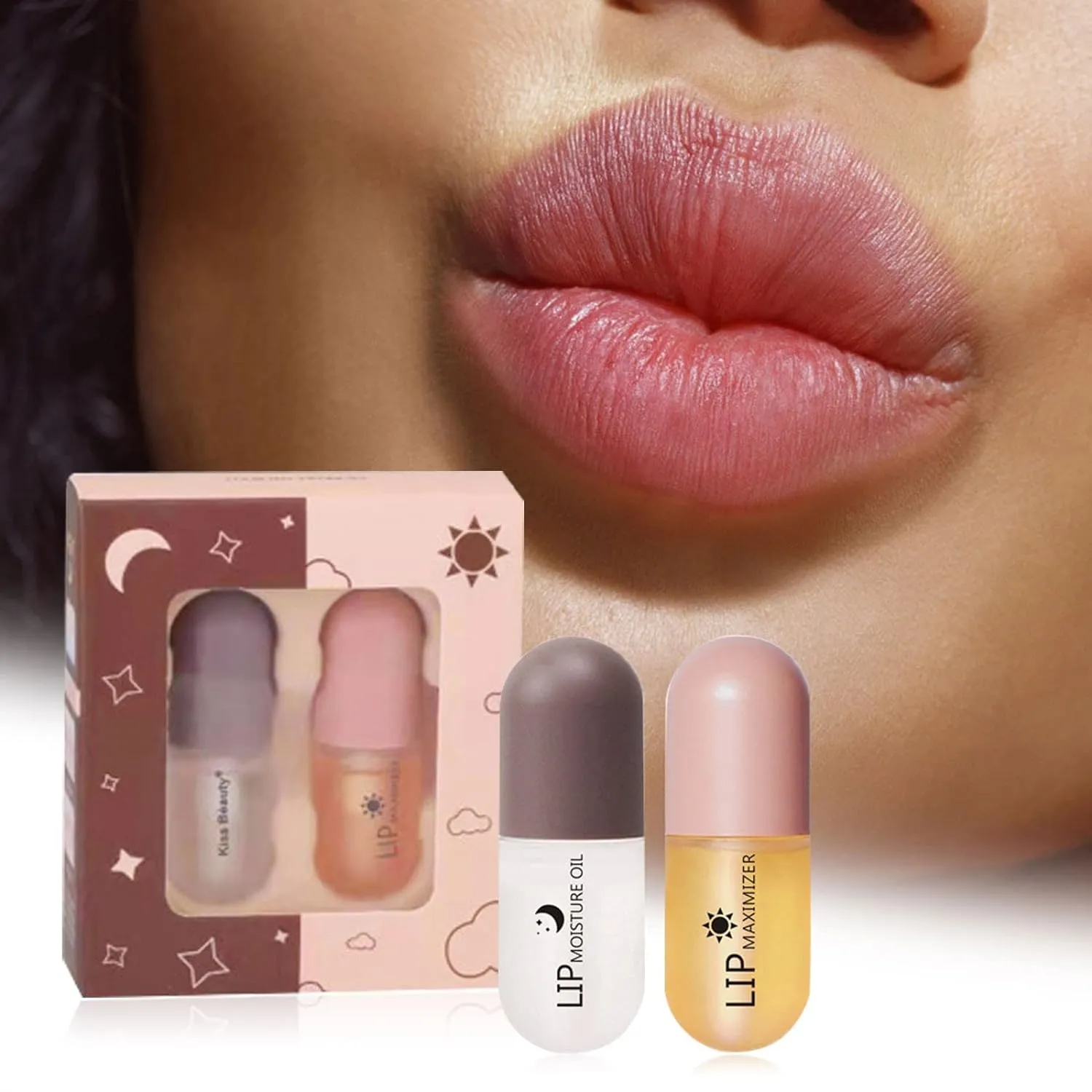 Instant Volume Lip Plumper Moisturizing Repairing Reduce Lip Fine Line Lip Oil