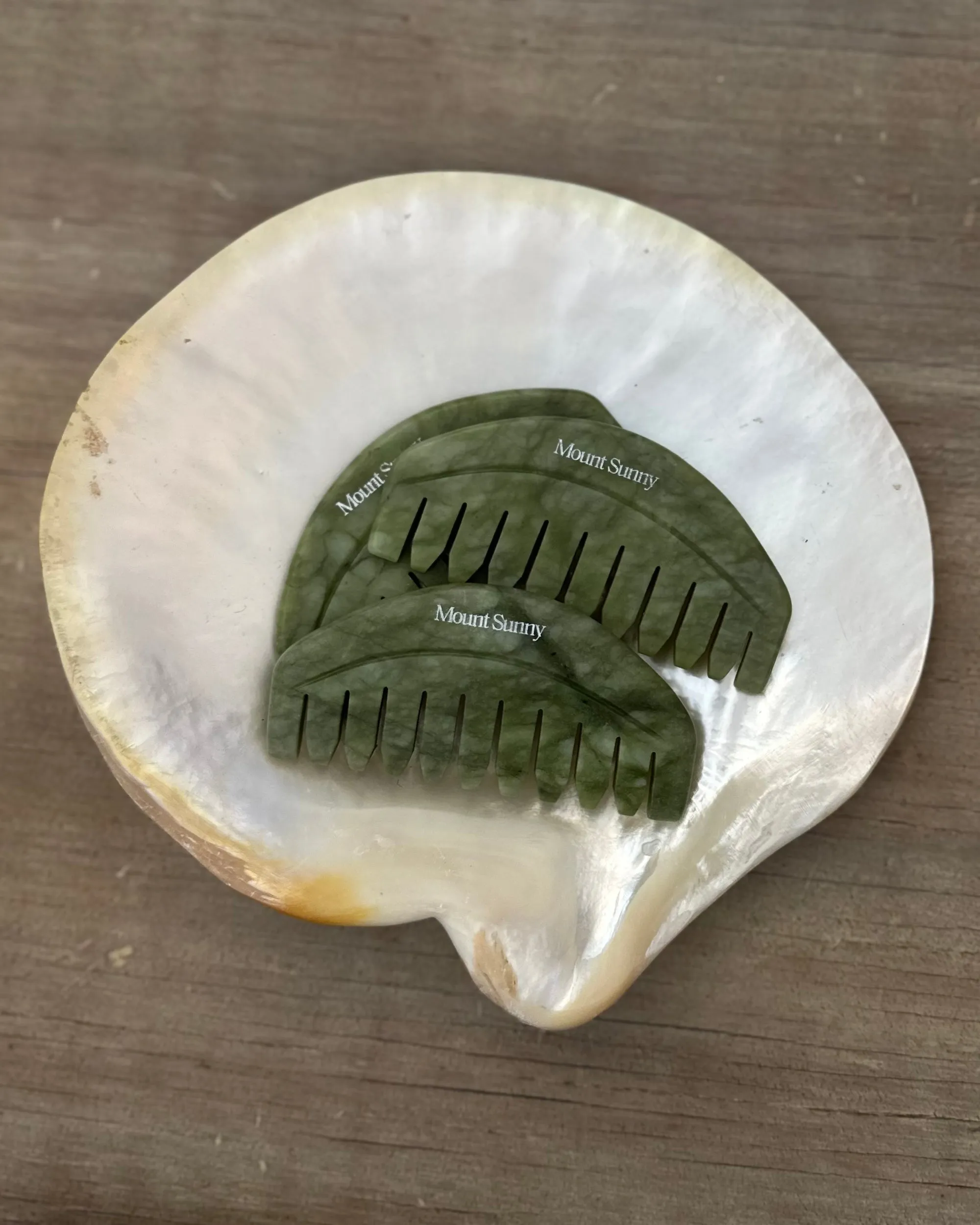 Jade Scalp Guasha Tool