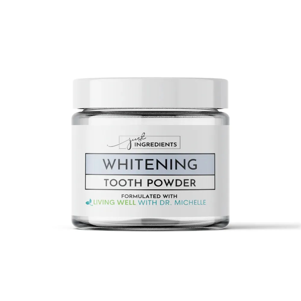 Just Ingredients Whitening Remineralizing Tooth Powder (Mint)