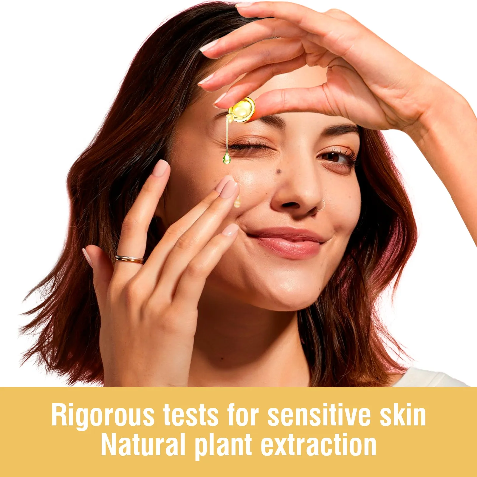 Kangrong OEM/ODM Face Care Capsules – Brightening & Firming Peptide Vitamin C Facial Oil