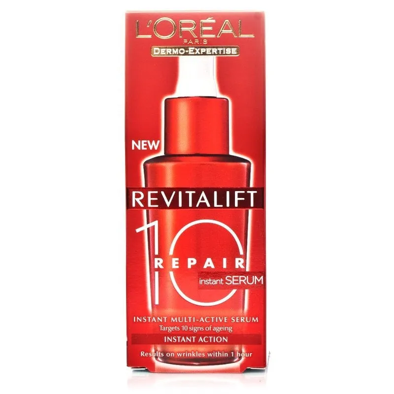 L'Oreal Dermo Expertise Revitalift Repair 10 Instant Face Serum (30ml)