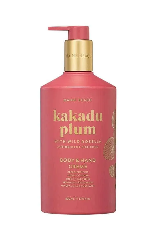 Maine Beach Body & Hand Creme 500ml Kakadu Plum