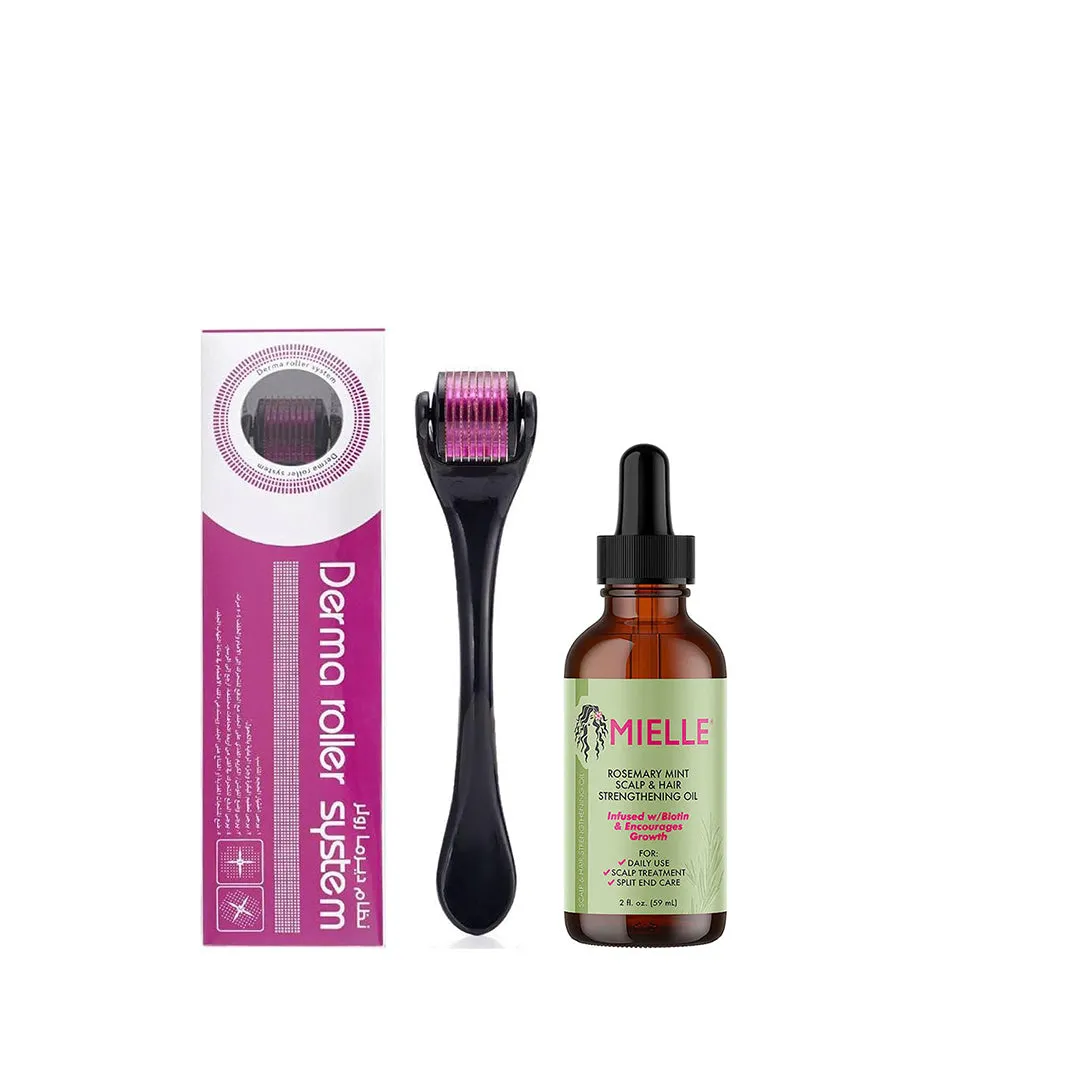 Mielle rosemarie oil   Derma roller