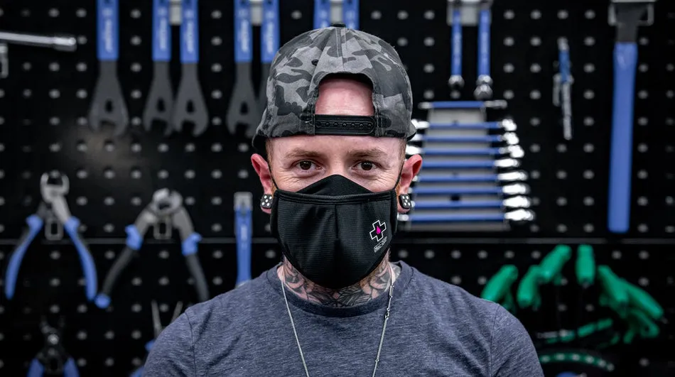 Muc-Off Reusable Face Mask - Black