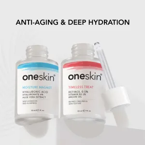 Oneskin Retinol & Hyaluronic Acid Anti-aging Serums Bundle