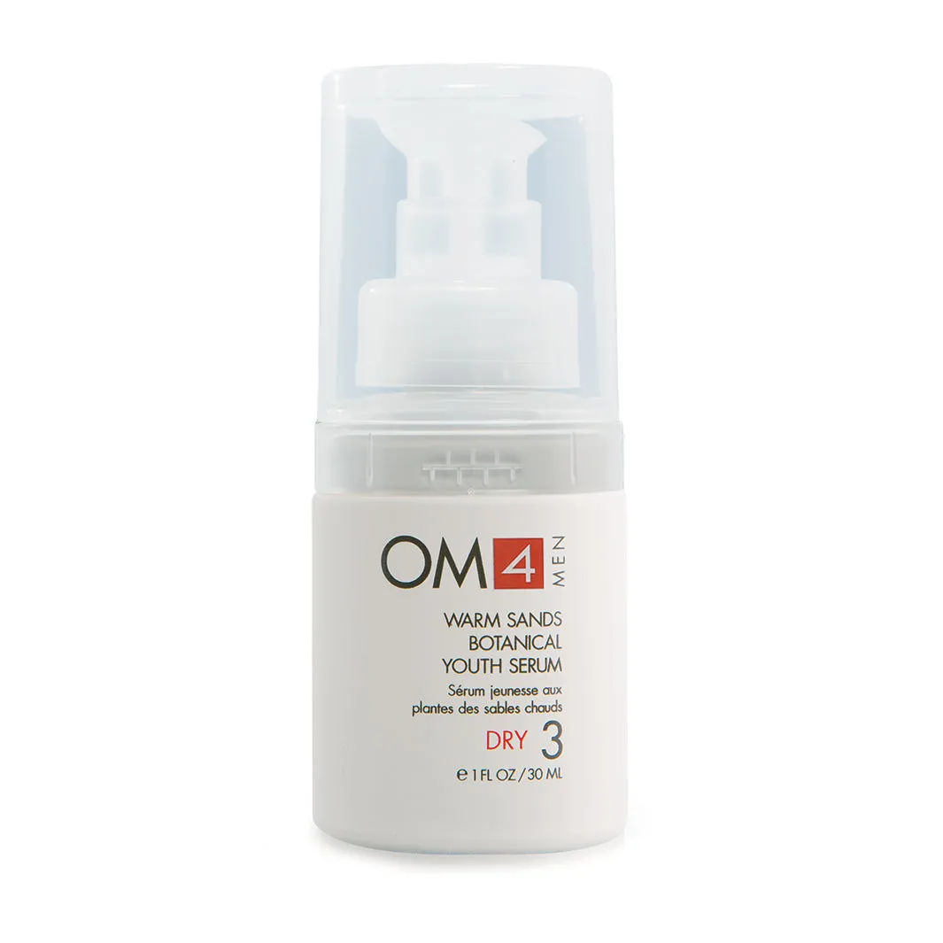 Organic Male OM4 Dry Step 3: Warm Sands Botanical Youth Serum