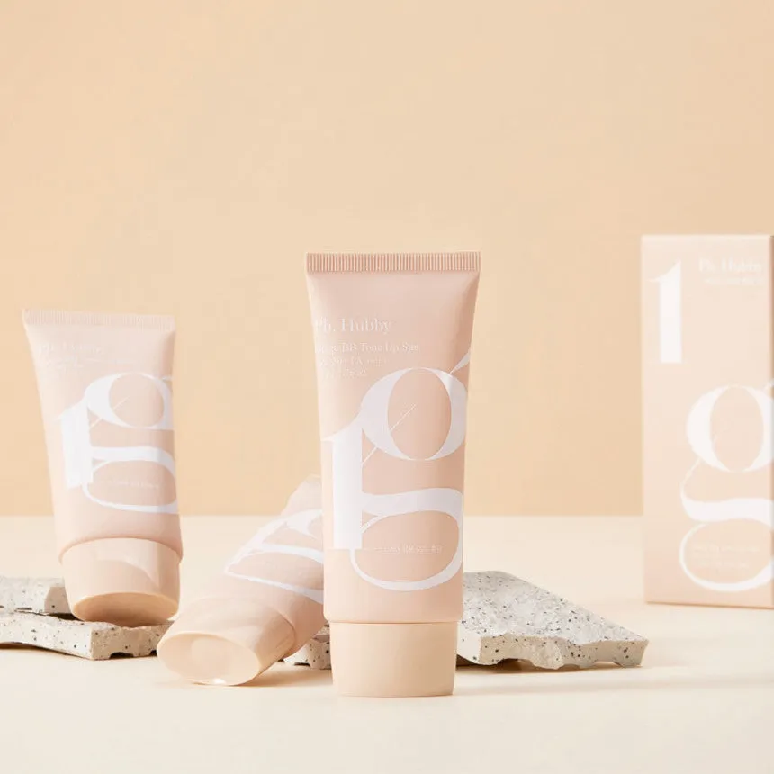 Ph. Hubby BB Tone up Beige 50g Sunscreen Cream Tube Type SPF50  PA     No White Cast Facial Skincare UV block Face Body Neck