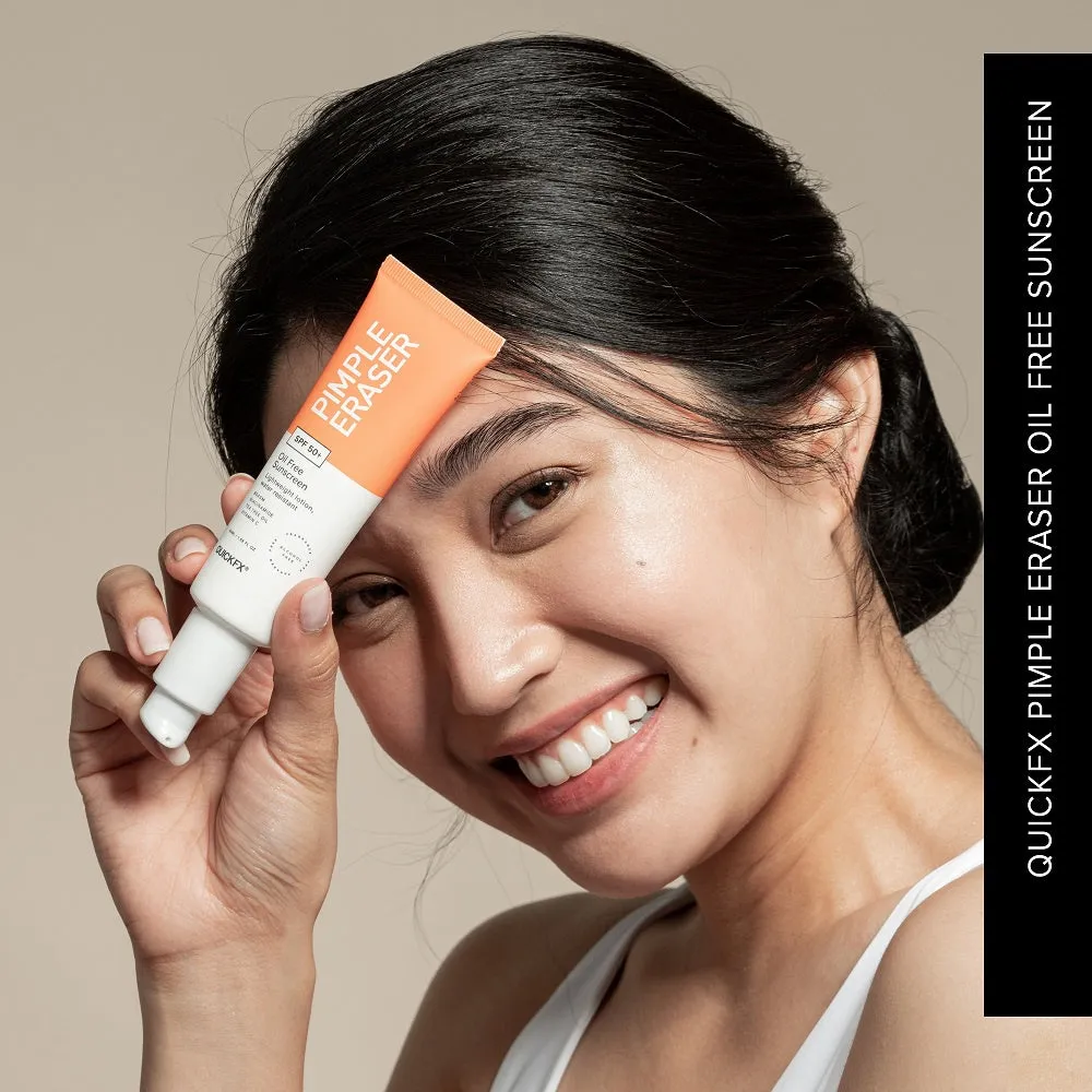 Pimple Eraser Oil Free Sunscreen with SPF50  50ml