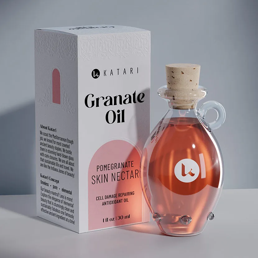Pomegranate Seed Oil | 100% pure, cold-pressed, Vit.C-rich antioxidant oil