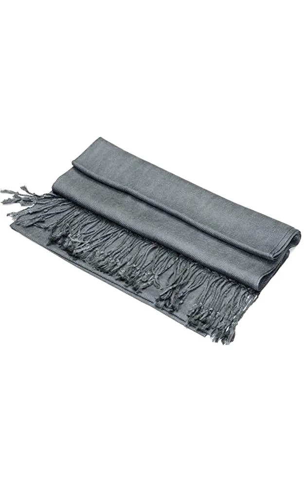 PP001-38 Deep Ash Pashmina Scarf