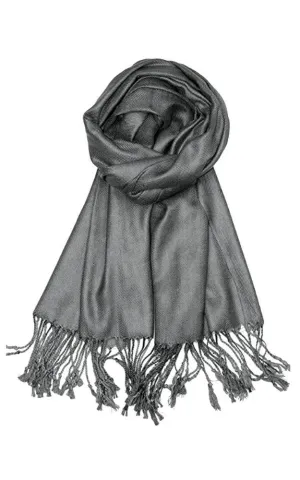 PP001-38 Deep Ash Pashmina Scarf
