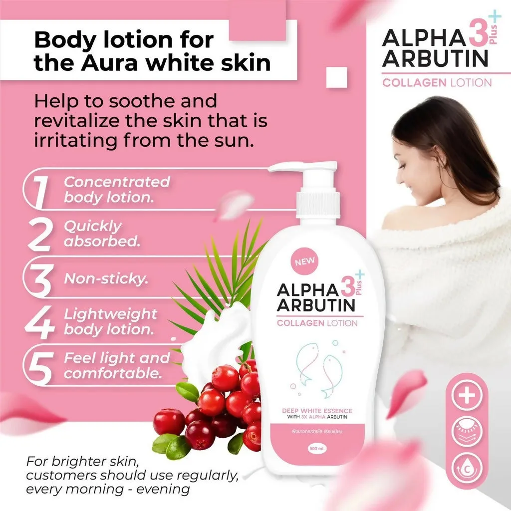 Precious Skin Thailand Alpha Arbutin 3    3 in 1Whitening Booster Serum Set / Whitening Serum