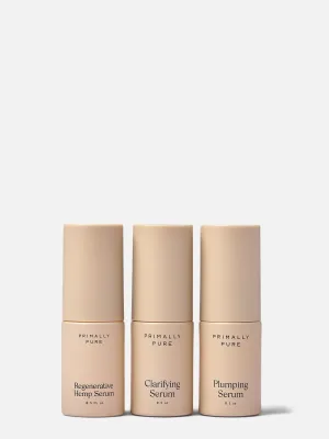 Serum Trio with Regenerative Hemp Serum