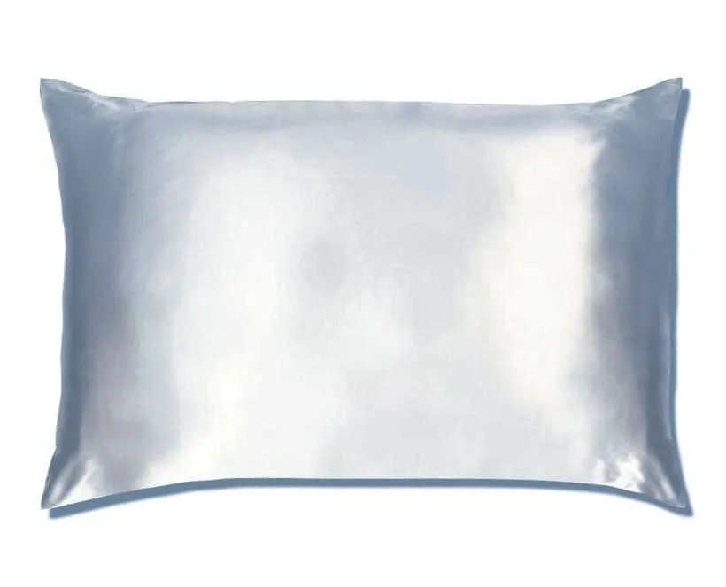 Silky 100% Silk Silver Pillowcase