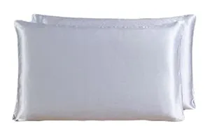 Silky 100% Silk Silver Pillowcase