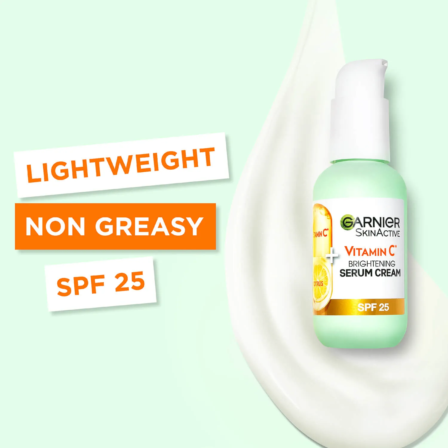 Skin Active Vitamin C 2in1 Brightening Serum Cream SPF 25 - 50ml