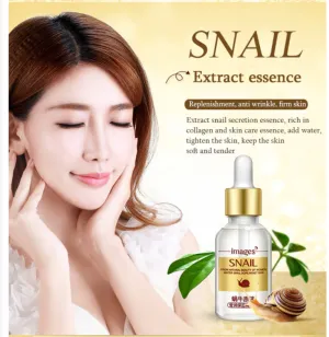 Snail Extract Essence Anti Wrinkle Anti Aging Collagen Hyaluronic Acid Face Serum